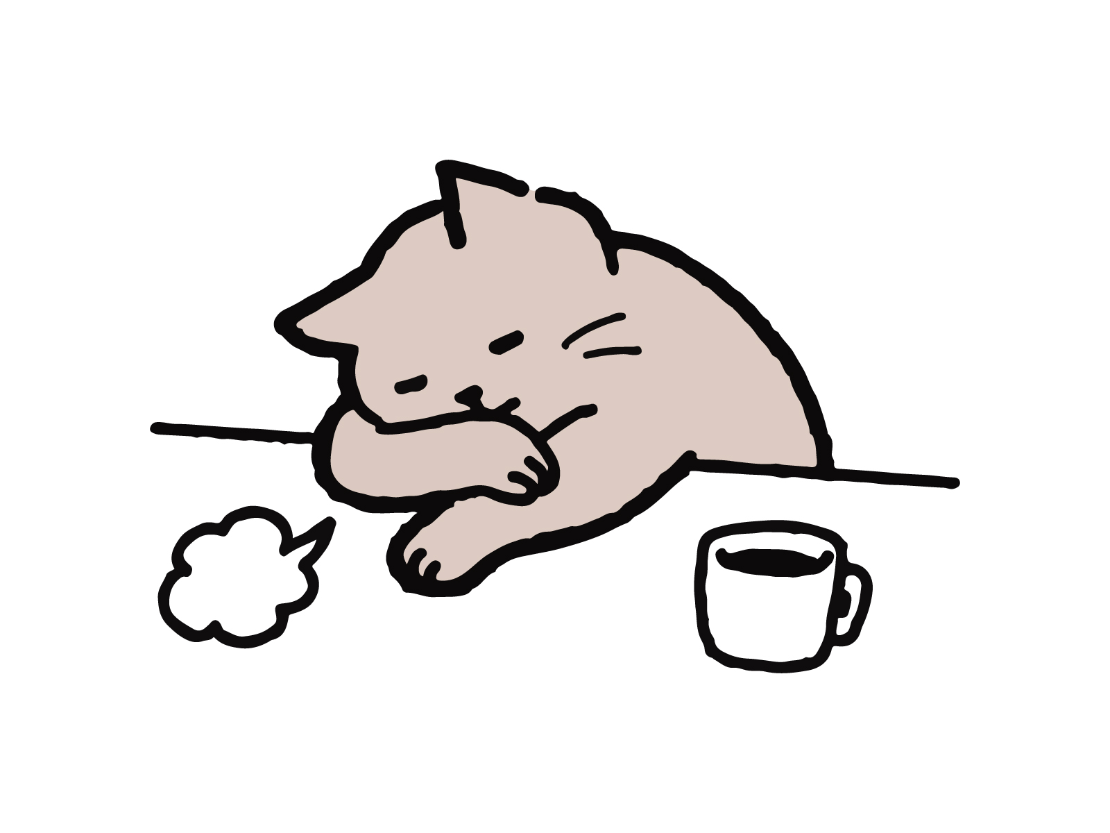 休憩してリフレッシュするイメージ