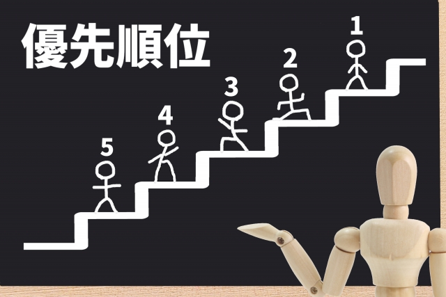 仕事の優先順位に悩むイメージ